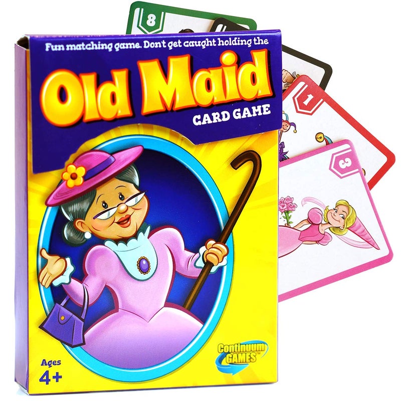 Continuum Games Old Maid Classic Card Game - Children Ages 4 & Up - Image 1